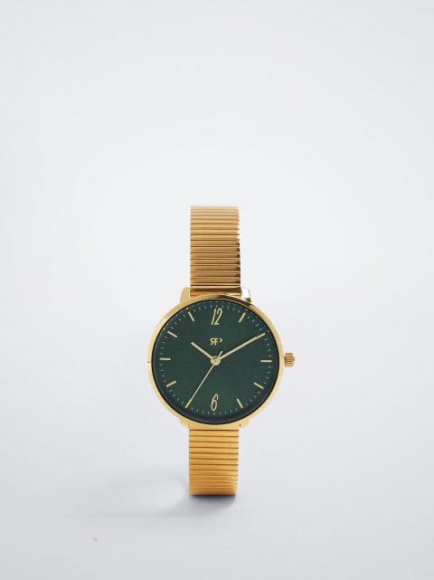 Parfois Stainless Steel Watch With Contrast Case Guld Ure Dame Guld | DK-08FDXHLRY