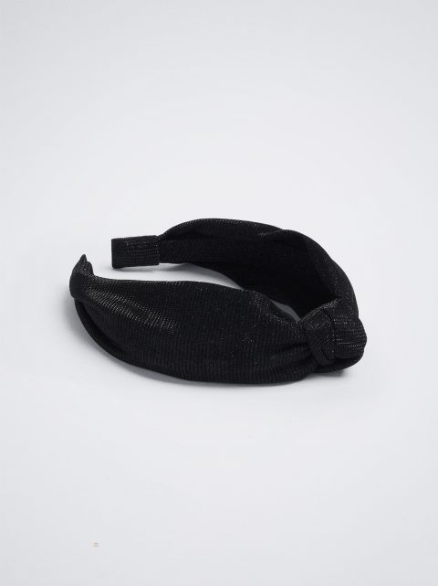 Parfois Strass Brede Pandebånd Dame Sort | DK-58PXWDNGI
