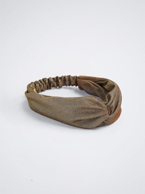 Parfois Strass Turban-Stil Pandebånd Dame Guld | DK-69WFYUOHP