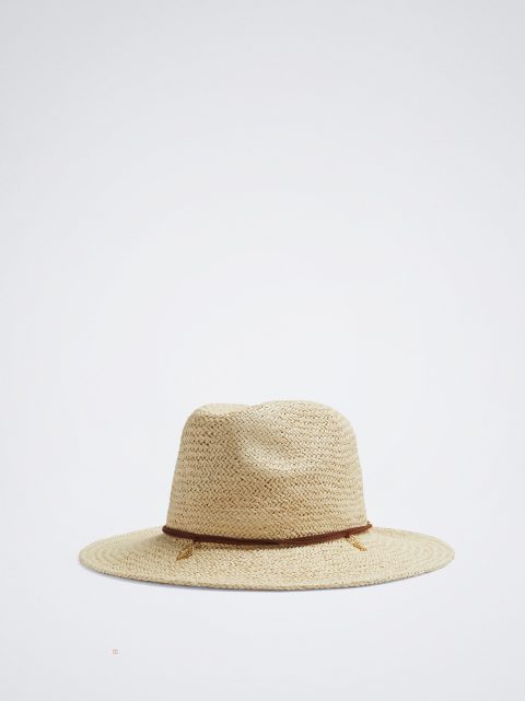 Parfois Straw Hat Dame Brune | DK-06WJYFLZI