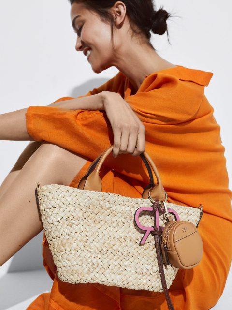 Parfois Straw Muleposer Dame Brune | DK-20SLEXTVG