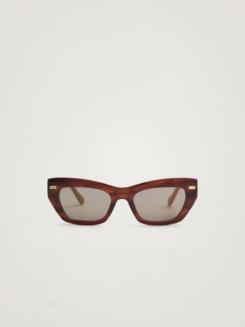 Parfois Sunglasses With Resin Frame Solbriller Dame Brune | DK-43SBEKUZV