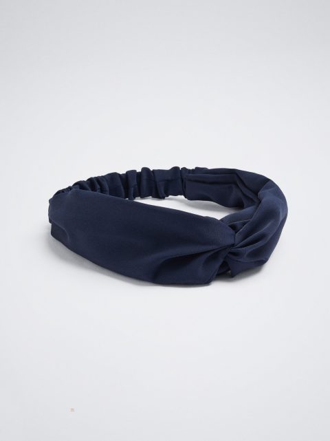 Parfois Turban-Stil Pandebånd Dame Blå | DK-34FOXBLAC