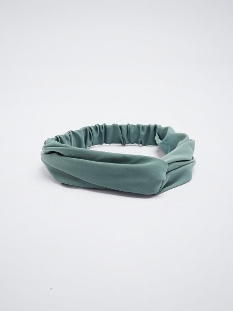 Parfois Turban-Stil Pandebånd Dame Grøn | DK-39SZDBRQC