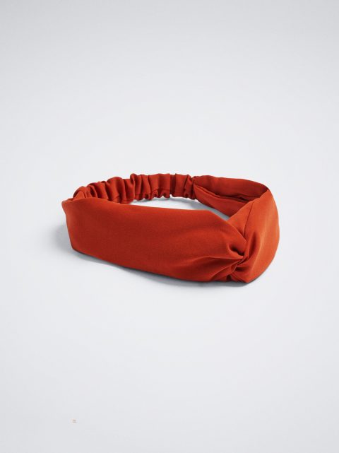 Parfois Turban-Stil Pandebånd Dame Mørkerød | DK-27WQVRIUH