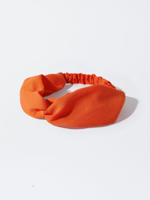 Parfois Turban-Stil Pandebånd Dame Orange | DK-04KMUNWYX