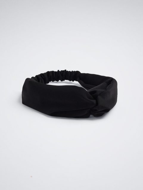 Parfois Turban-Stil Pandebånd Dame Sort | DK-15RYWGFDQ