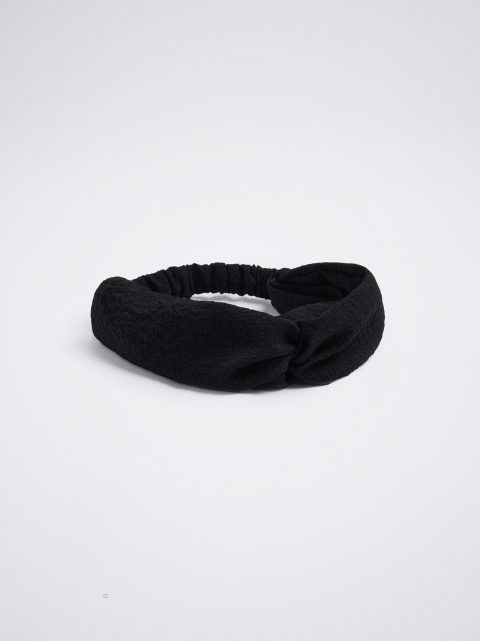 Parfois Turban-Stil Pandebånd Dame Sort | DK-20SMTFJHL