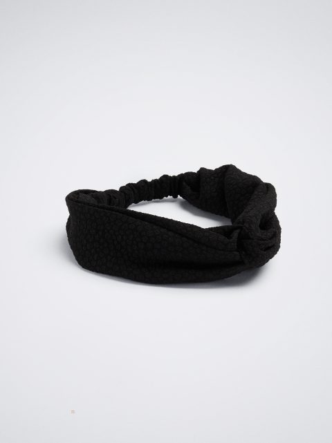 Parfois Turban-Stil Pandebånd Dame Sort | DK-82CVPQWMZ