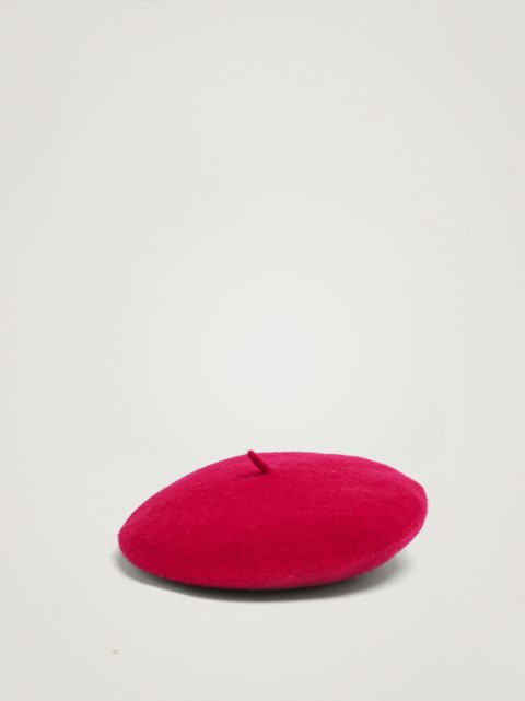 Parfois Uld Baretter Dame Fuchsia | DK-70ODCZARE