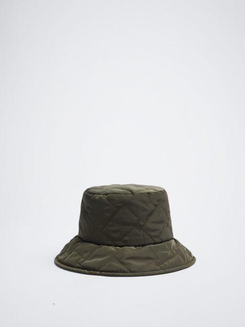Parfois Vandtætte Bucket Hat Dame Khaki | DK-02ORTLFPM