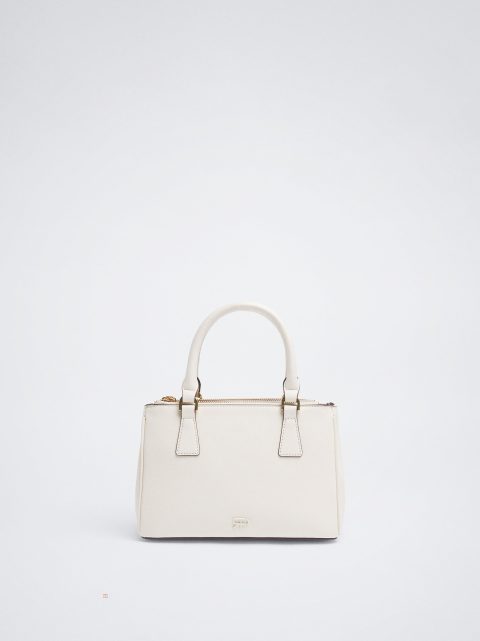 Parfois Webbing Páskové Muleposer Dame Hvide | DK-86SLXECJF